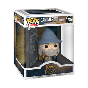 Pop! Deluxe Gandalf with Doors of Durin, Image 2