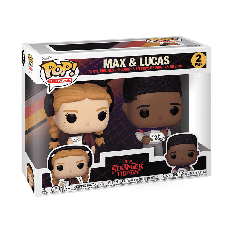 Pop! Max Mayfield & Lucas Sinclair 2-Pack, , hi-res view 2