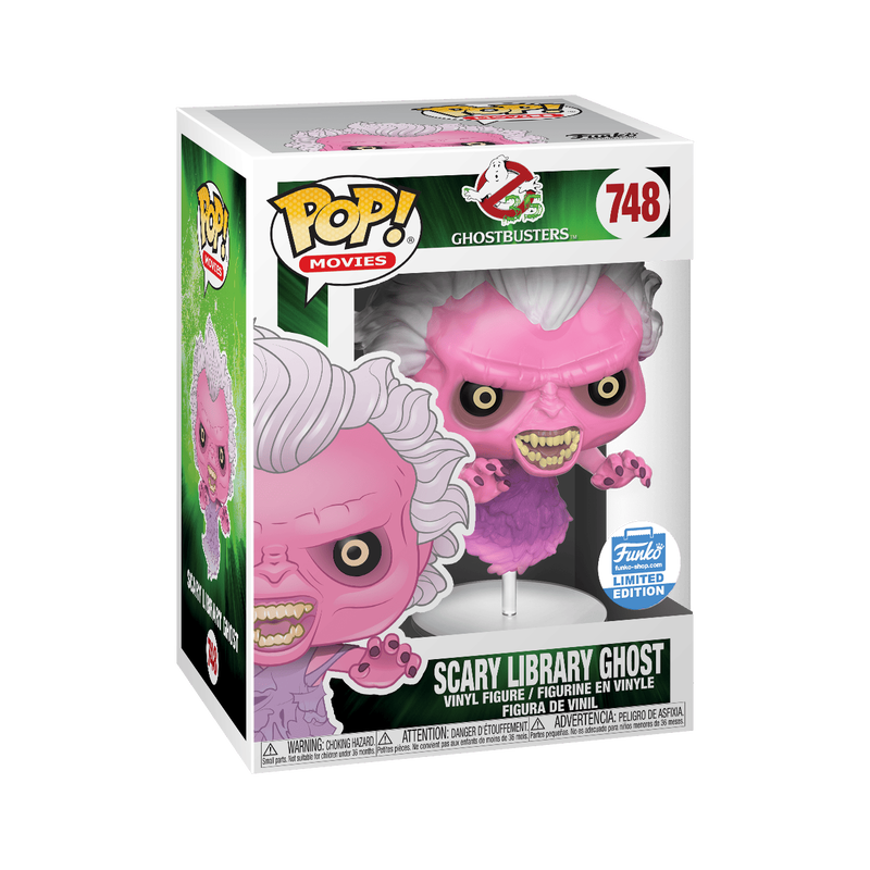 Pop! Scary Library Ghost (Translucent), , hi-res view 2
