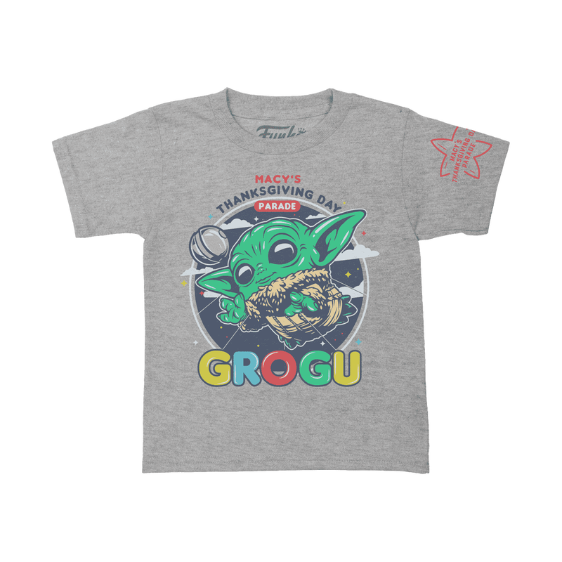 Grogu Flying Kids Tee, , hi-res view 1