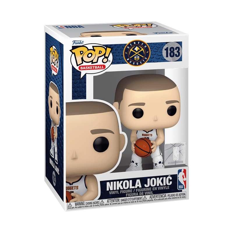 Pop! Nikola Jokić (White Denver Nuggets Jersey), , hi-res view 2