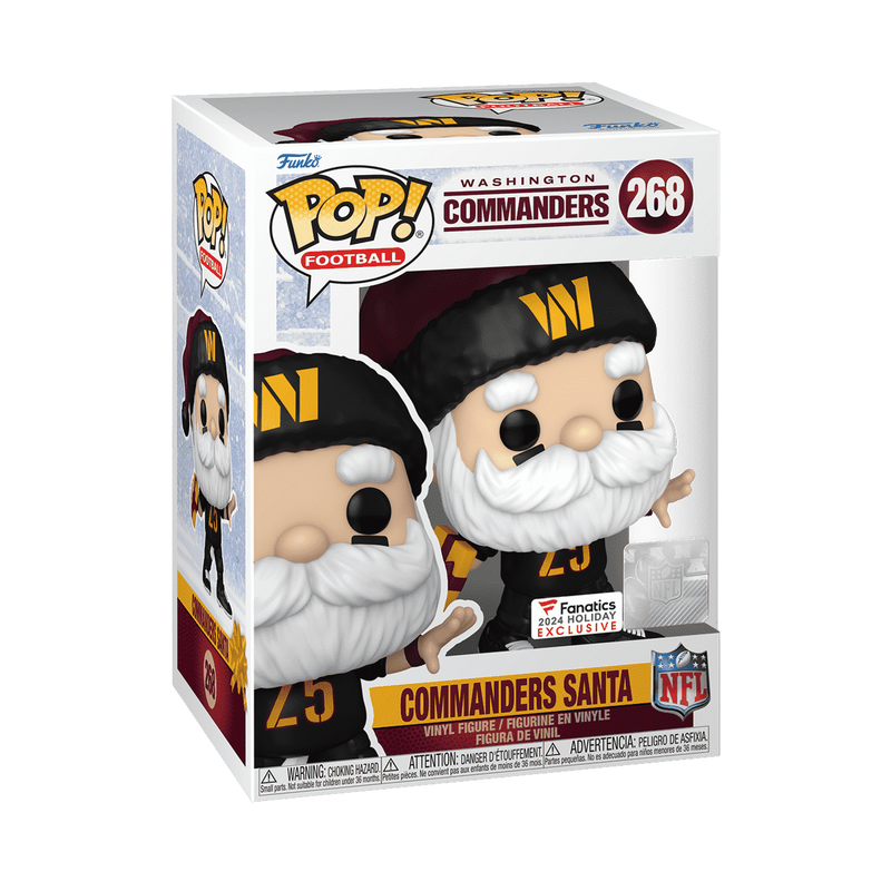 Pop! Commanders Santa (Throwing), , hi-res view 2