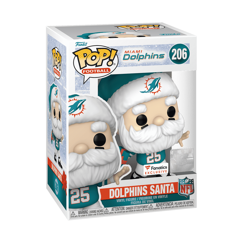 Pop! Dolphins Santa (Throwing), , hi-res view 2
