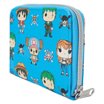 One Piece Straw Hat Crew Zip Around Wallet, , hi-res view 4