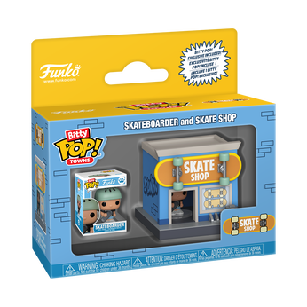 Bitty Pop! Towns Skateboarder & Skate Shop, Image 2