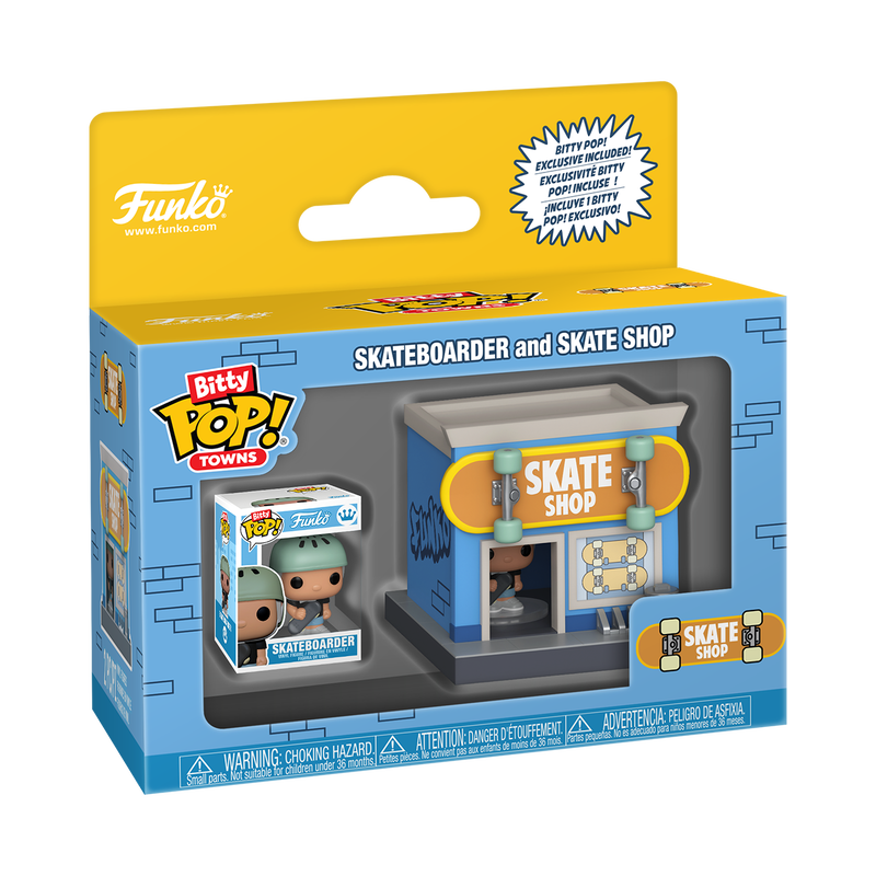 Bitty Pop! Towns Skateboarder & Skate Shop, , hi-res view 2