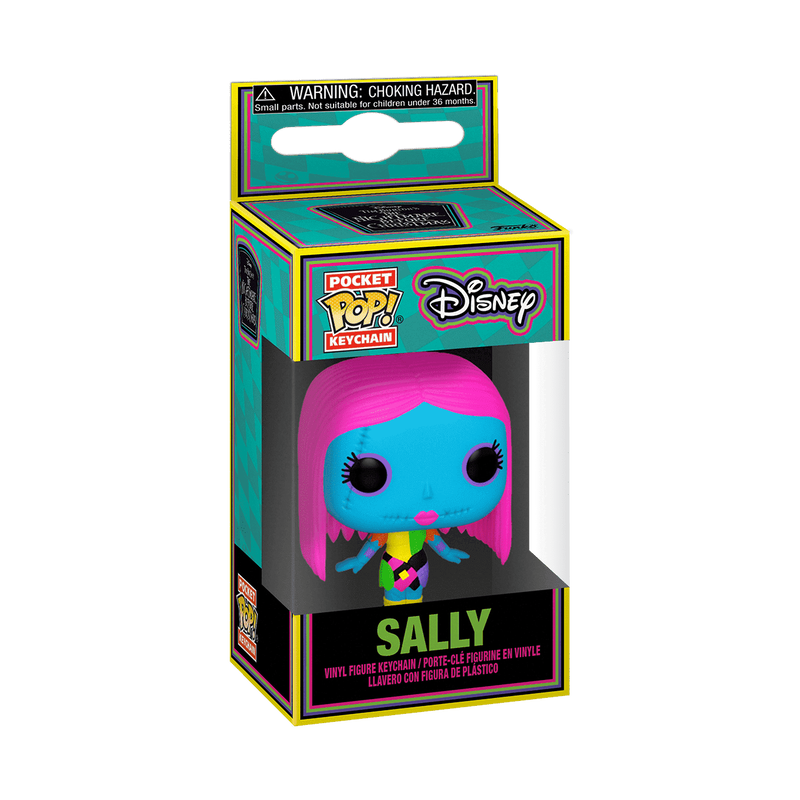 Pop! Keychain Sally (Black Light), , hi-res view 2