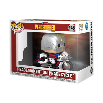 Pop! Rides Peacemaker on Peacecycle, Image 2