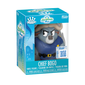 Chief Bogo Zootopia 2 Mini Vinyl Figure, Image 1