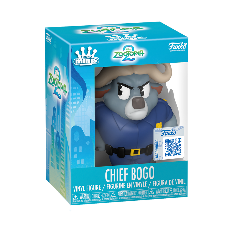 Chief Bogo Zootopia 2 Mini Vinyl Figure, , hi-res view 1