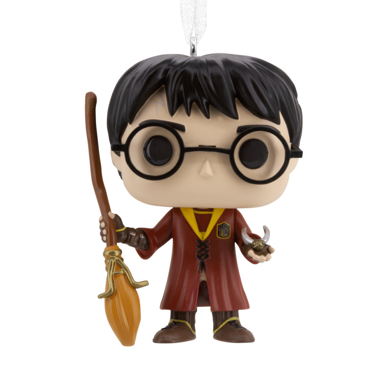 Harry Potter with Broom Ornament, , hi-res view 1