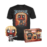 Pop! & Tee Heavy Metal Deadpool (Metallic), , hi-res view 1