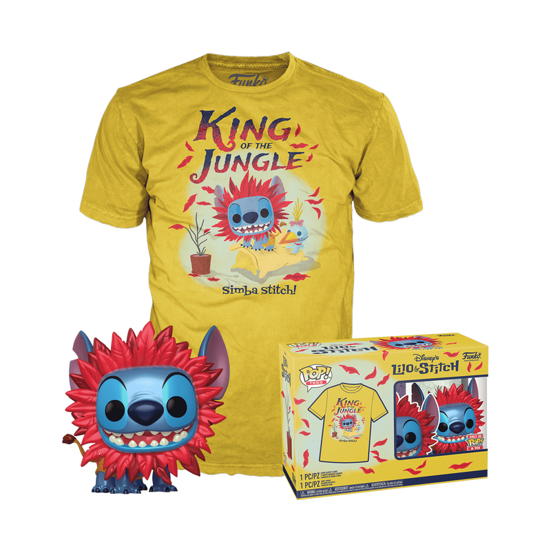 Pop! & Tee Stitch as Simba (Metallic), , hi-res view 1