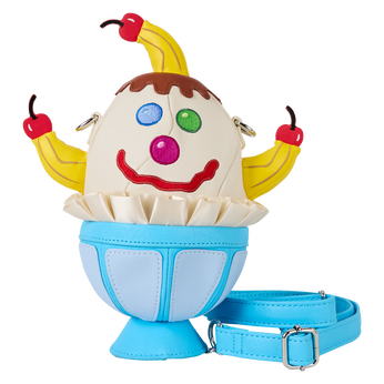 Spongebob Squarepants Goofy Goober Ice Cream Sundae Figural Crossbody Bag, Image 1