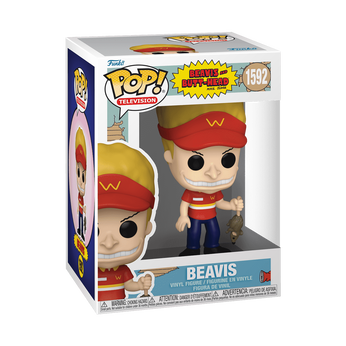 Pop! Beavis (Burger World Uniform), Image 2