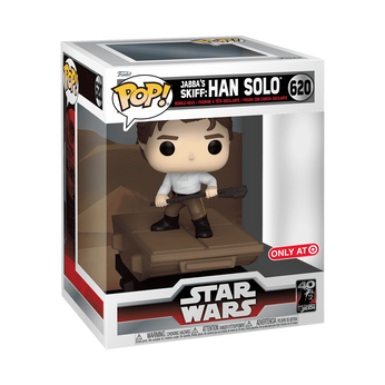 Pop! Deluxe Jabba's Skiff: Han Solo, Image 2