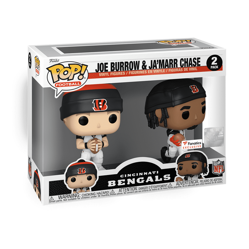 Pop! Joe Burrow & Ja'Marr Chase 2-Pack, , hi-res view 2