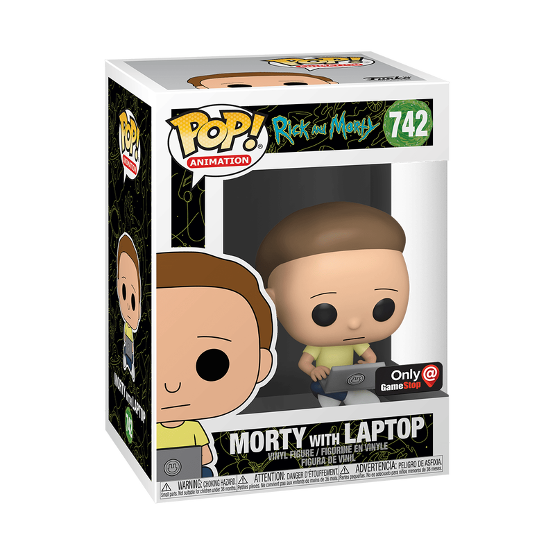 POP Animation: Rick & Morty- Mortyw/Laptop, , hi-res view 1