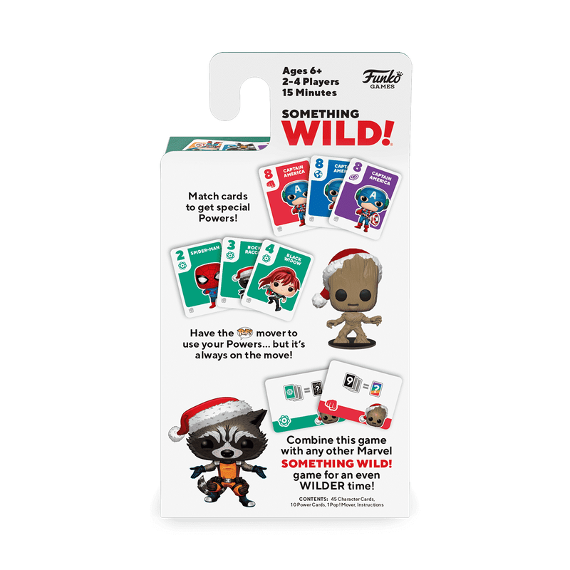 Something Wild! Marvel Holiday Baby Groot Card Game, , hi-res view 3