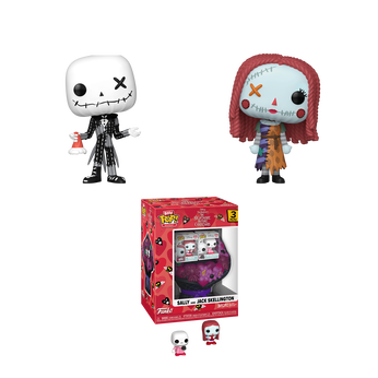 Sally and Jack Skellington Valentine Bundle, Image 1