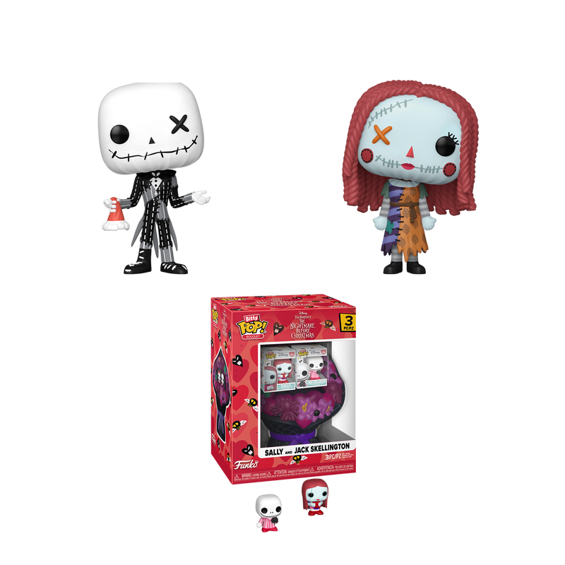 Sally and Jack Skellington Valentine Bundle, , hi-res view 1
