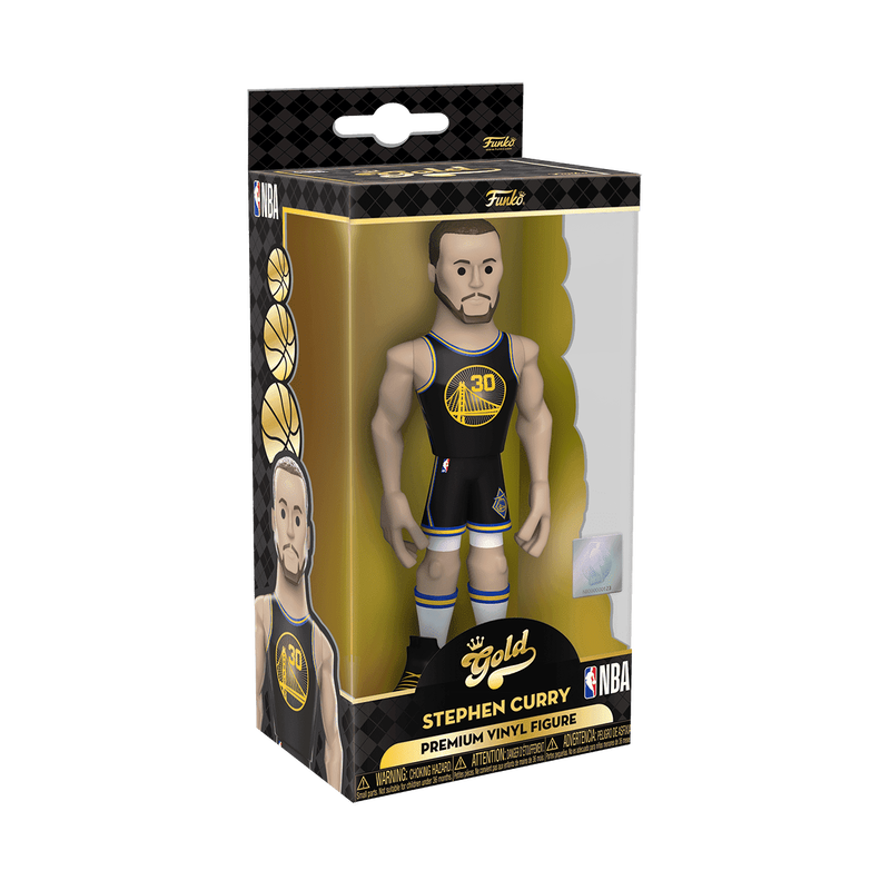Vinyl GOLD 5" Stephen Curry (City Edition Uniform) - Warriors, , hi-res view 2