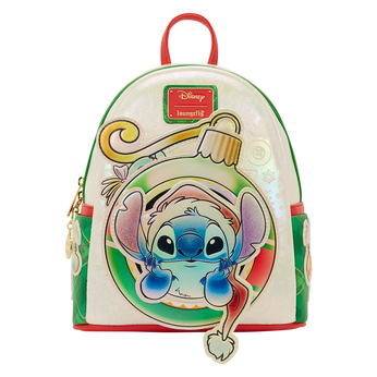 Stitch & Scrump Iridescent Holiday Ornament Mini Backpack, Image 1