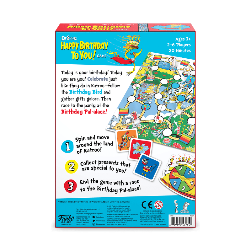 Dr. Seuss Happy Birthday to You! Children's Game, , hi-res view 3