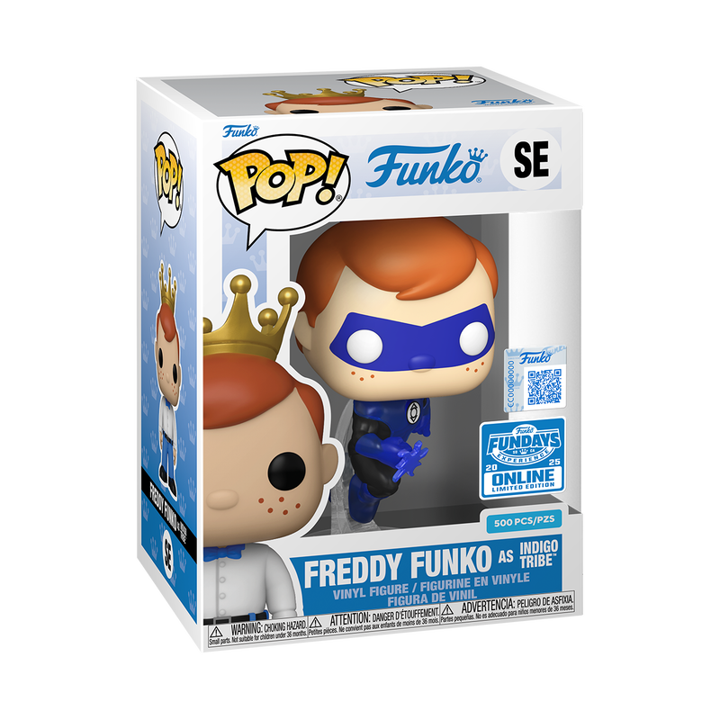 Pop! Freddy Funko as Indigo Tribe (Translucent), , hi-res view 2