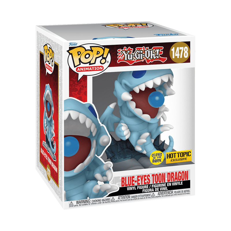 Pop! Super Blue-Eyes Toon Dragon (Glow), , hi-res view 2