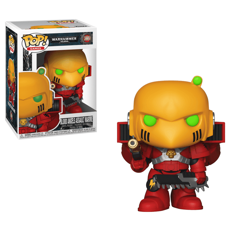 Pop Games: Warhammer 40K- Blood Angels Assault Marine, , hi-res view 1
