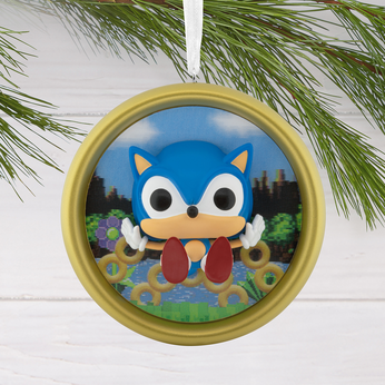 Sonic 3-D Ornament, , hi-res view 1