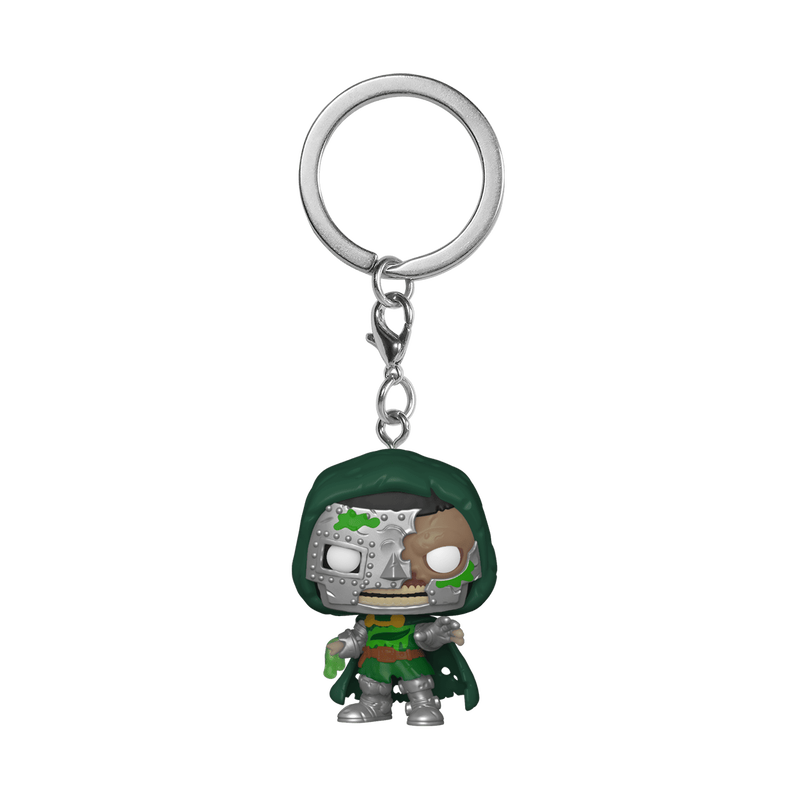 Pop! Keychain Zombie Doctor Doom, , hi-res view 1
