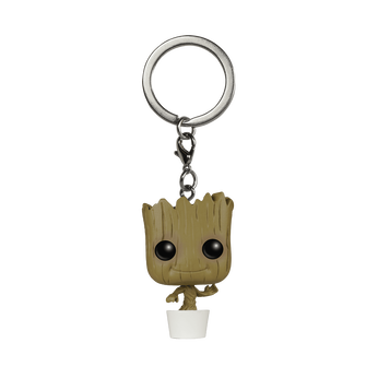 Pop! Keychain Dancing Groot, Image 1