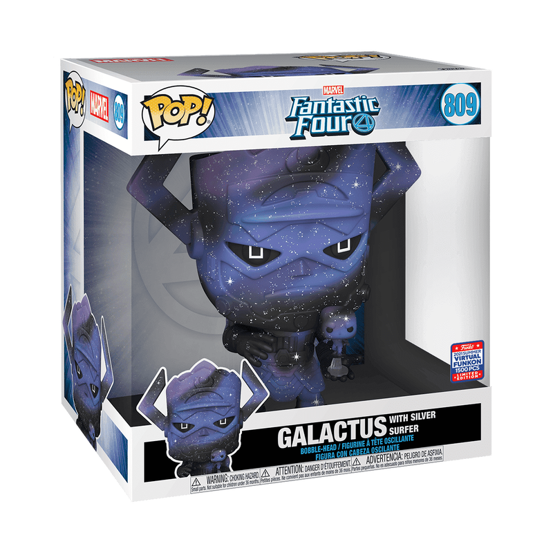 Pop! Jumbo Galactus with Silver Surfer, , hi-res view 2