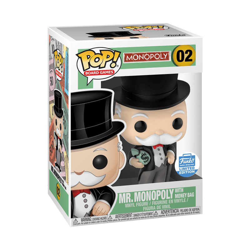 Pop! Mr. Monopoly with Money Bag, , hi-res view 2