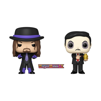 Pop! Undertaker & Paul Bearer 2-Pack with Pin, Image 1