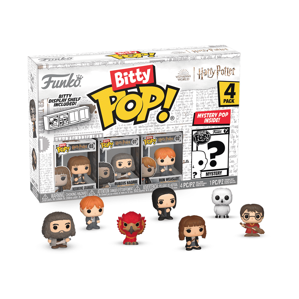 Детские фигурки Funko Bitty Pop! Harry Potter 4-Pack Series 2 — фото 1