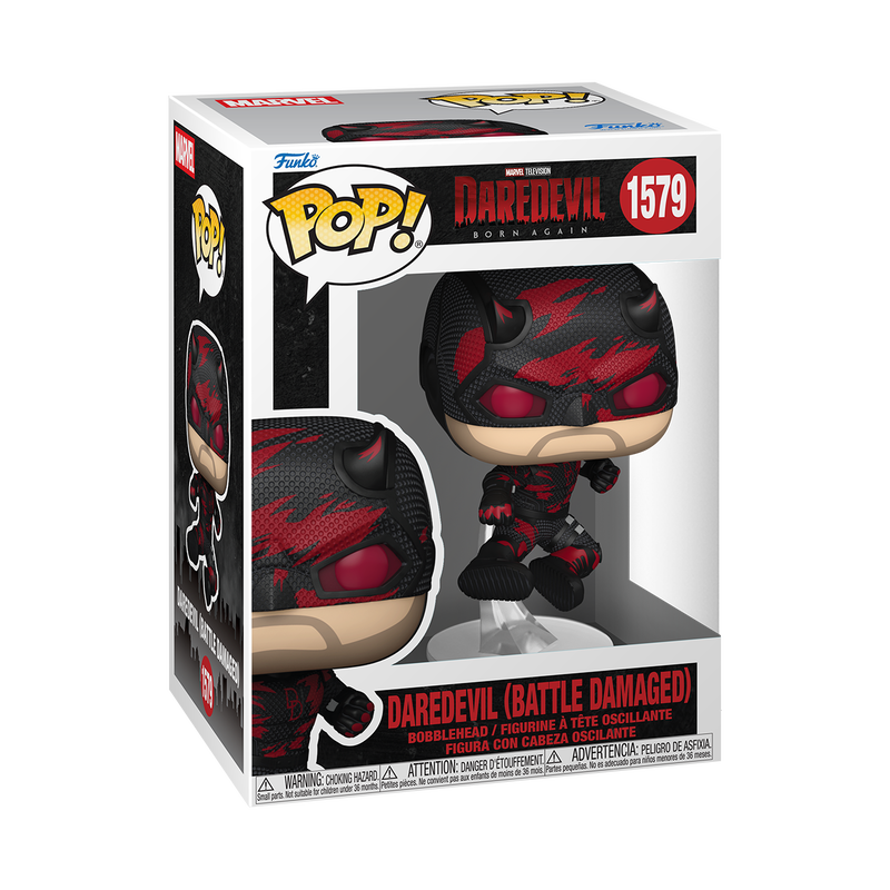 Pop! Daredevil (Battle Damaged) (Born Again), , hi-res view 2
