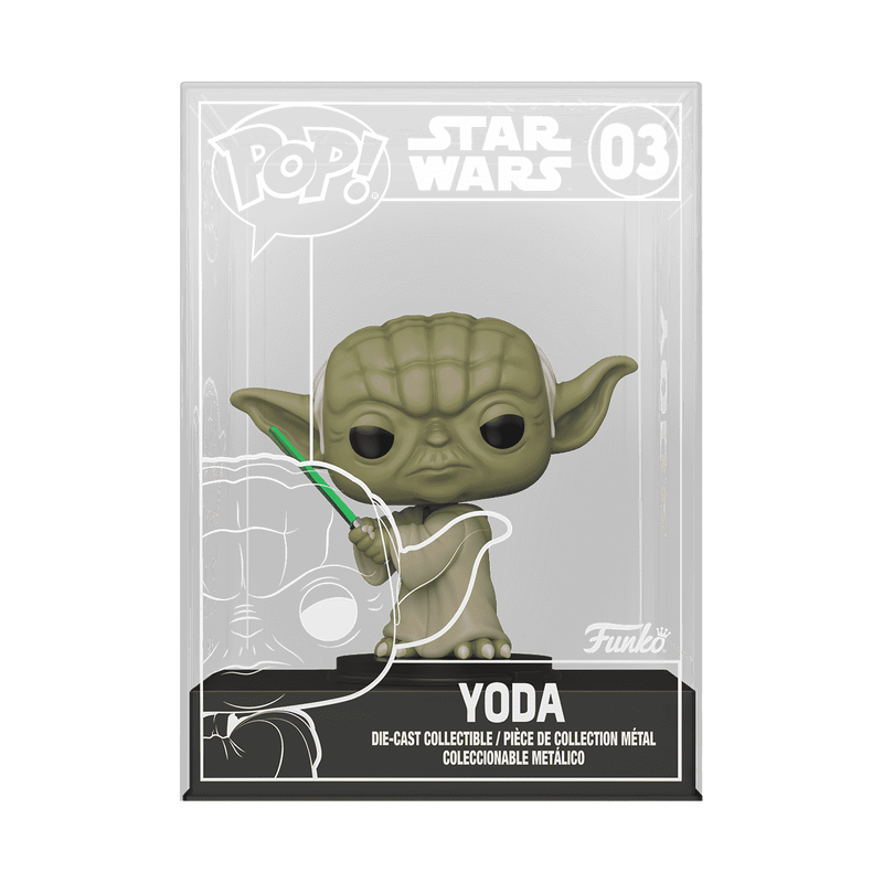 Pop! Die-Cast Yoda with Lightsaber, , hi-res view 1