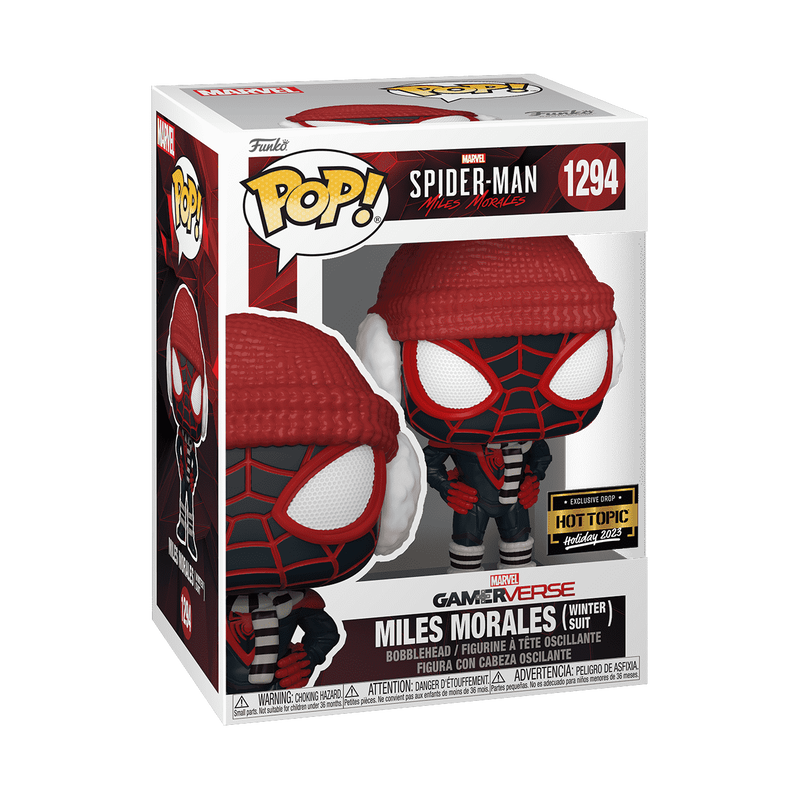 Pop! Miles Morales (Winter Suit), , hi-res view 2