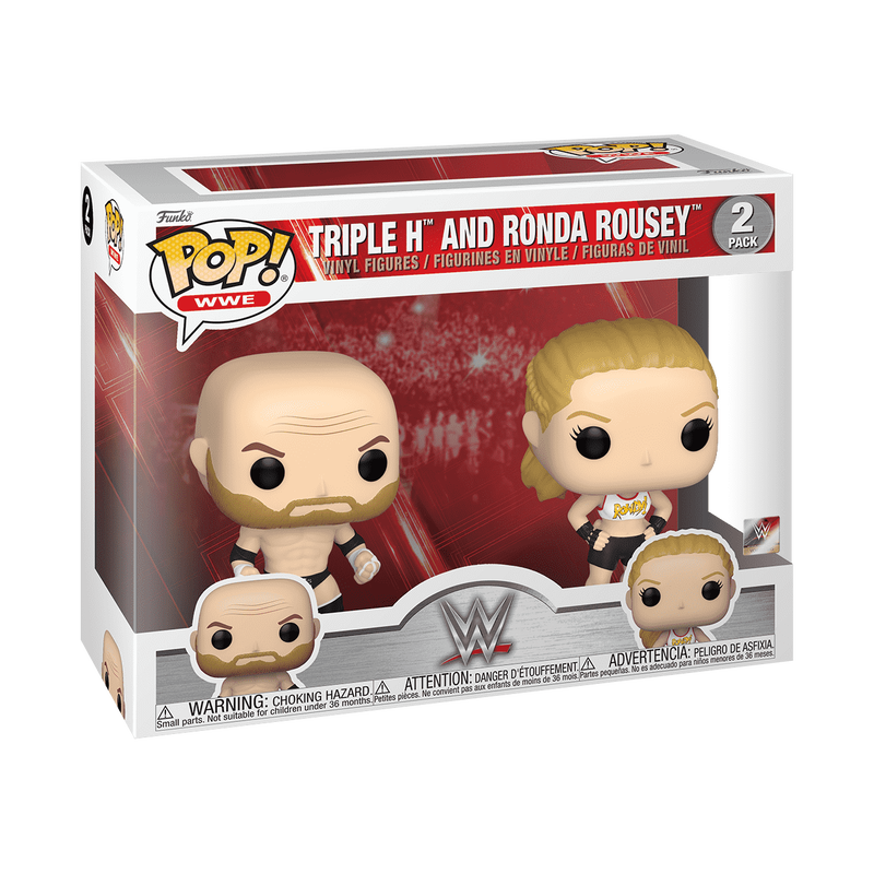 Pop! Triple H and Ronda Rousey 2-Pack, , hi-res image number 2