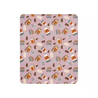 Gilmore Girls Luke's Diner Pattern Sherpa Blanket, , hi-res view 2