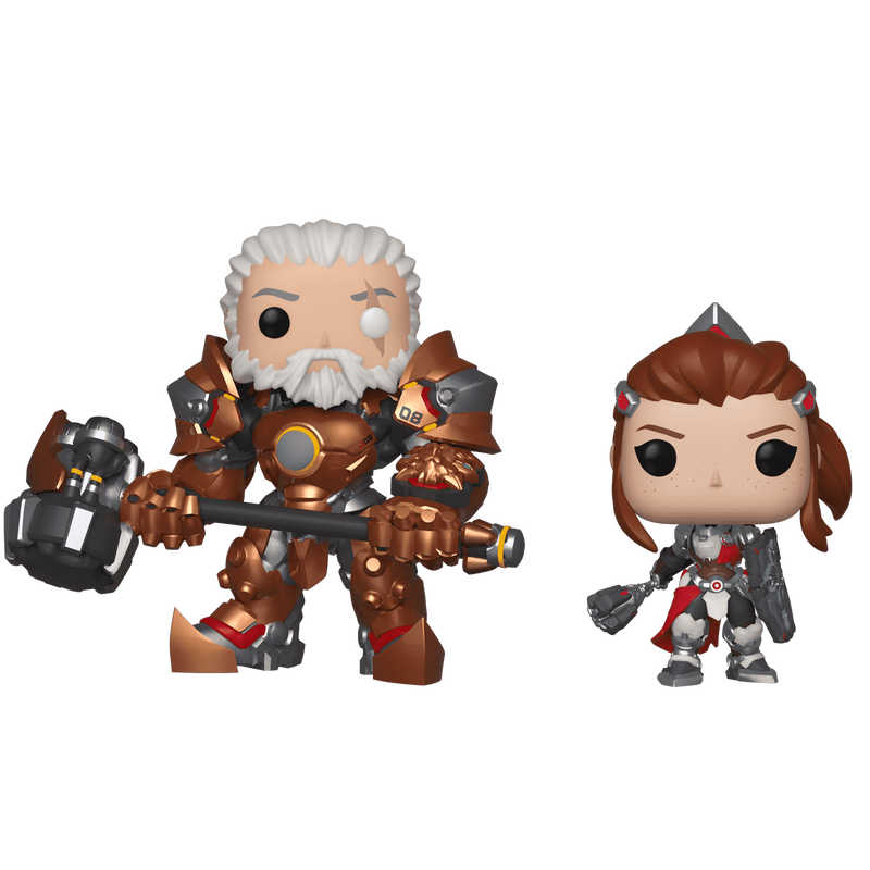 Pop! Super Reinhardt & Brigitte - 2 Pack, , hi-res view 1