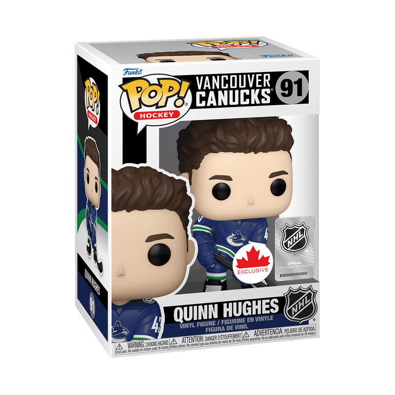 Pop! Quinn Hughes (Home Jersey), , hi-res view 2