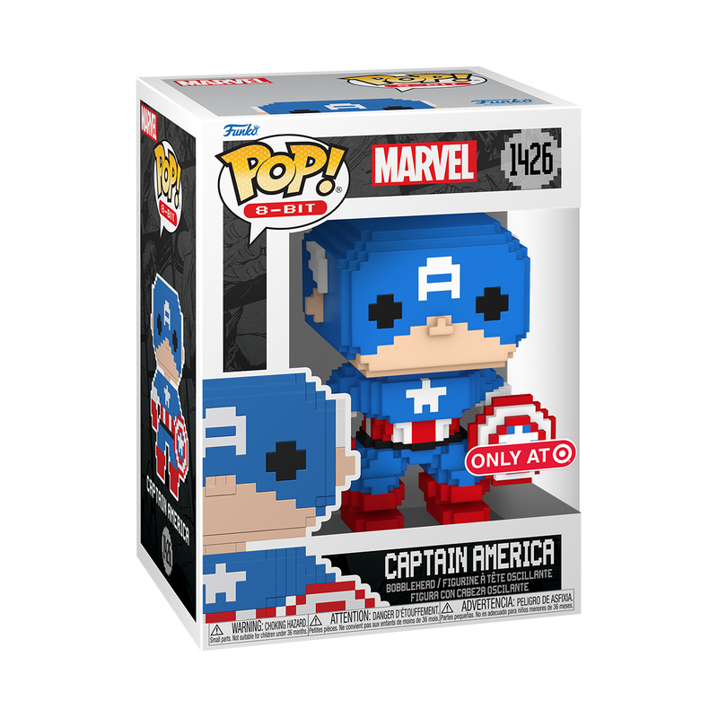 Pop! 8-Bit Captain America, , hi-res view 2