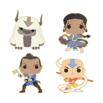 Avatar: The Last Airbender 4-Pack Pin Set, Image 2