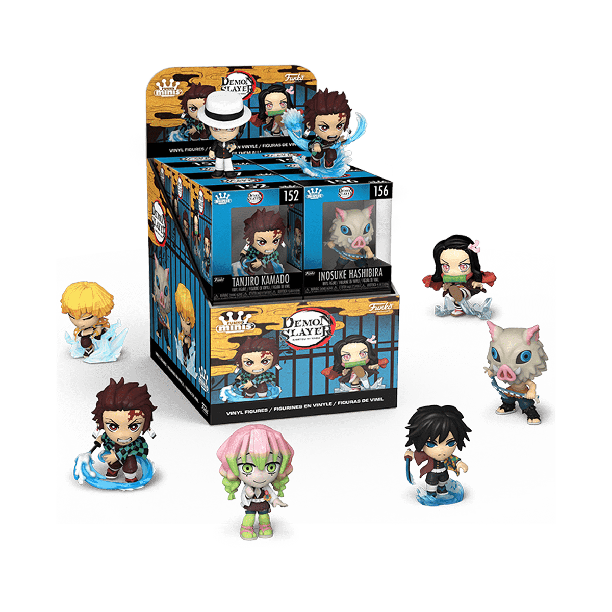 Набор мини-виниловых фигурок Funko Demon Slayer