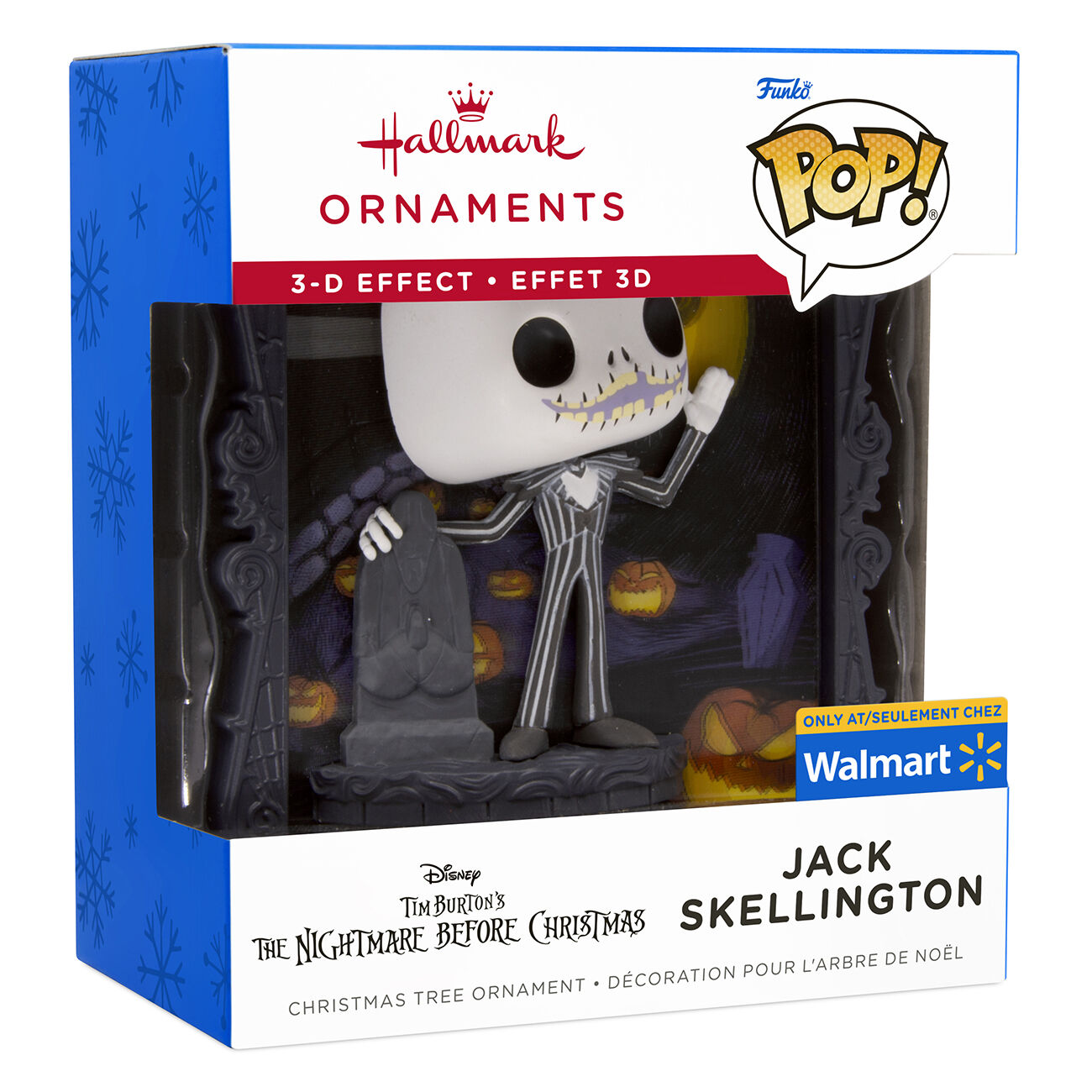 Jack Skellington 3-D Ornament