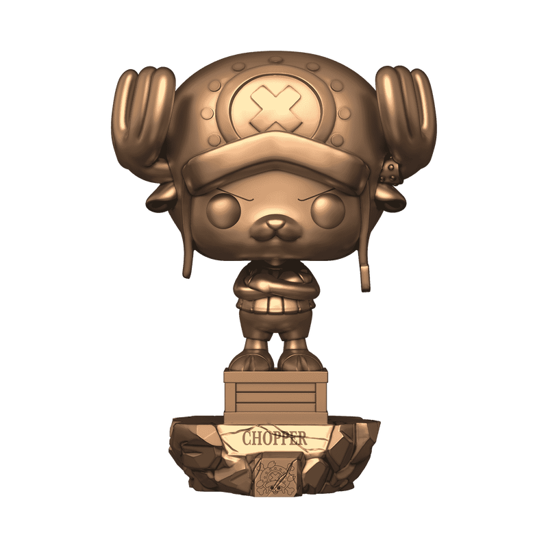 Pop! Plus Chopper Statue (Bronze) with Pop! Protector, , hi-res view 1